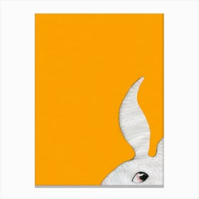 Sneaky Little Rabbit Canvas Print