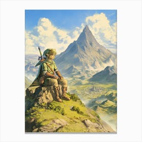 Legend Of Zelda Breath Of The Wild 5 Canvas Print