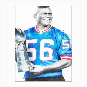 Lawrence Taylor 1 Canvas Print