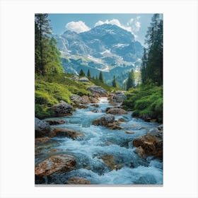 Swiss Alps 2 Canvas Print