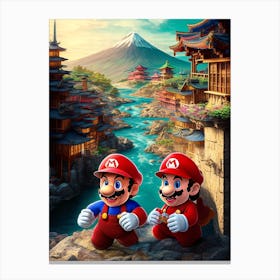 Super Mario Bros Canvas Print