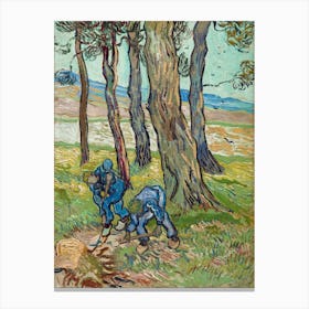 The Diggers (1889), Vincent Van Gogh Canvas Print