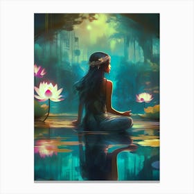 Swamp Princess Canvas Print