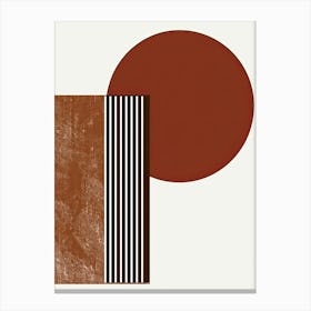 Mumbai Perspective Minimalist Bauhaus Canvas Print