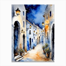 Alberobello, Puglia 1 Canvas Print