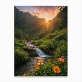 A Golden Dream Canvas Print