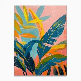 Tropical Leaves 39 Canvas Print