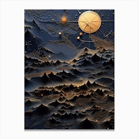 Starry Sky Canvas Print