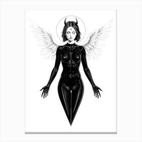 Angel Lilith E 1 Leinwandbild