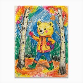 Teddy Bear Canvas Print