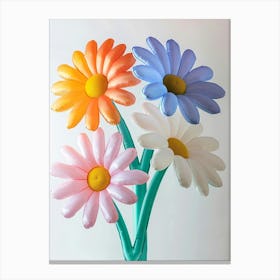 Dreamy Inflatable Flowers Oxeye Daisy 1 Canvas Print