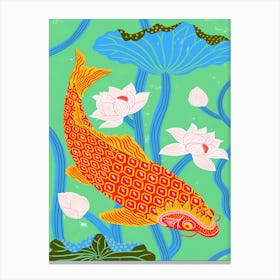 Koi Fish 27 Canvas Print