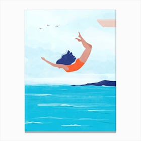 Jump Canvas Print