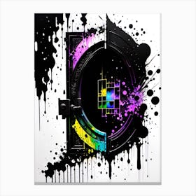 Splatter Painting 14 Canvas Print