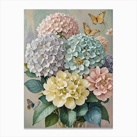 Hydrangeas Canvas Print