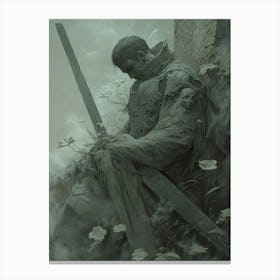 Medieval Knight Canvas Print