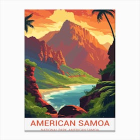 American Samoa National Park Canvas Print