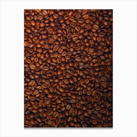 Coffee Beans - coffee vintage poster, coffee poster Canvas Print