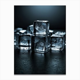 Ice Cubes 2 Canvas Print