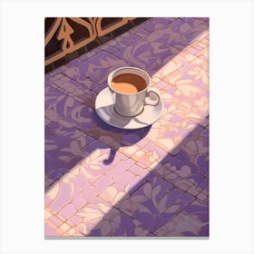 Lavender Latte Canvas Print