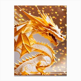 Golden Dragon 4 Canvas Print