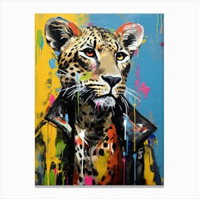 Street Cheetah 4 Canvas Print