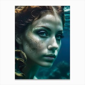 Mermaid-Reimagined 34 Canvas Print