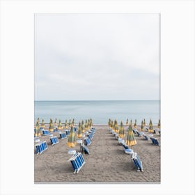 Italian Beach Canvas Print