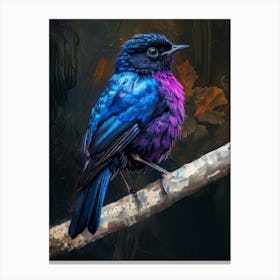 Bird On A Branch 23 Canvas Print