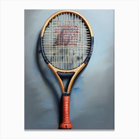 Tennis Racket Canvas Print