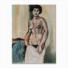 Nude Woman Canvas Print