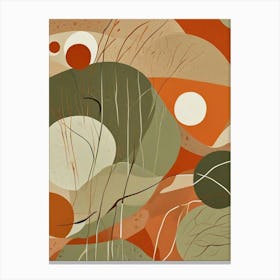 Mid Century Modern Pattern Art Print (6) Canvas Print