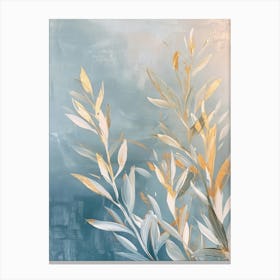 Gold Leaf Canvas Print Canvas Print