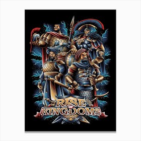 Rise Of Kingdoms Anime Poster Canvas Print