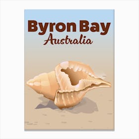 Byron Bay Australia Travel poster Canvas Print