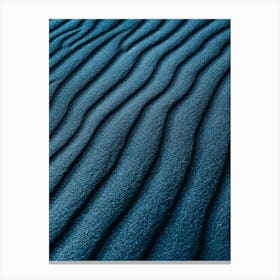 Blue Sand 1 Canvas Print
