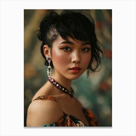 Asian Beauty 4 Canvas Print