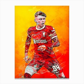 Conor Bradley Liverpool Canvas Print