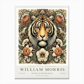 William Morris Tiger 2 Canvas Print