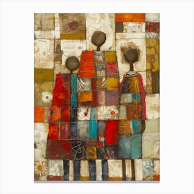 Three Women Canvas Print