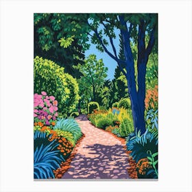 Kew Green London Parks Garden 3 Painting Canvas Print