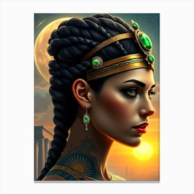 Youngn Cleopatra Portrait Canvas Print