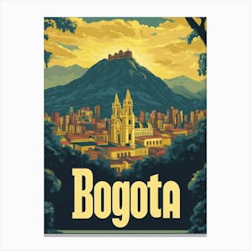 Aihrgdesign A Vintage Travel Poster Of Bogota 3 Toile