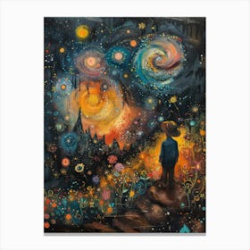 Starry Night 1 Canvas Print