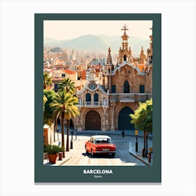 Barcelona Canvas Print