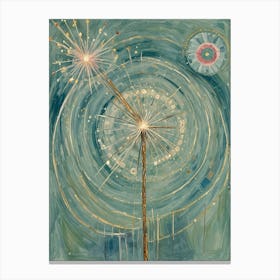 Dandelion Wishes Canvas Print