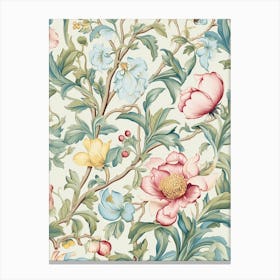 Floral Wallpaper 385 Canvas Print