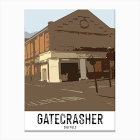 Gatecrasher, Nightclub, Sheffield, Art, Wall Print Canvas Print