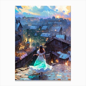 Fairytale City 1 Canvas Print