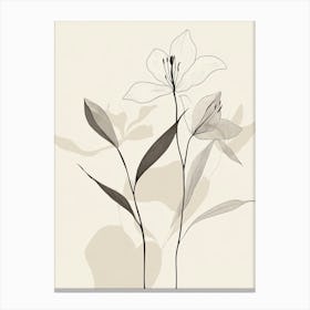 Lilies Canvas Print